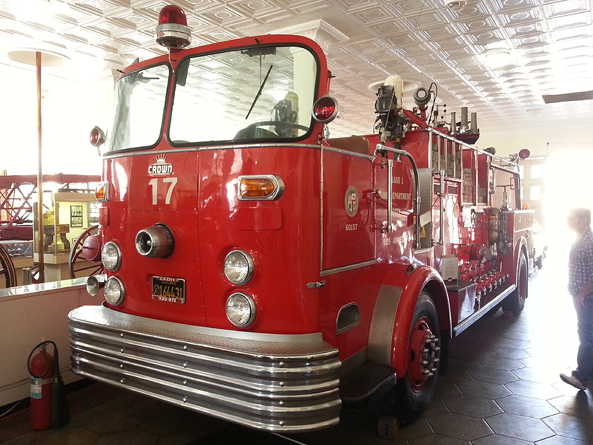 LAFD Museum second floor